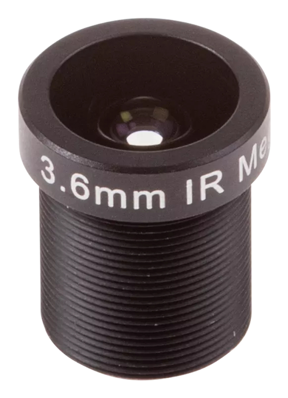Lens 3.6mm F1.8 With M12 Thread Rem Ir Cut Filter 10 Pcs