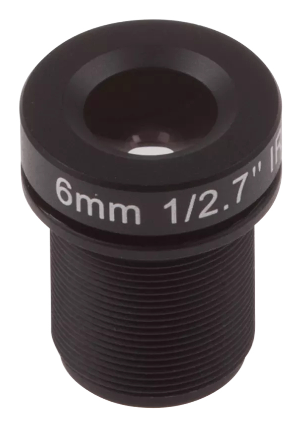 Lens 6.0mm F1.9 With M12 Thread Rem Ir Cut Filter 10 Pcs
