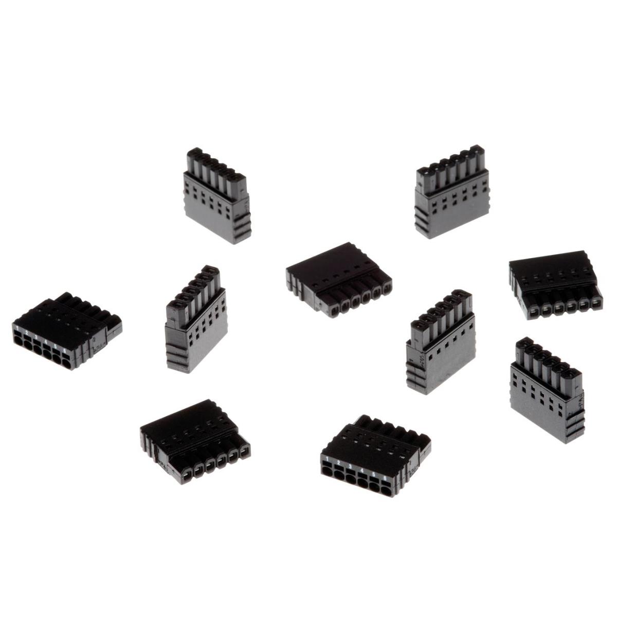 Tu6009 Conn 6-pin 2.5mm 10 Pcs
