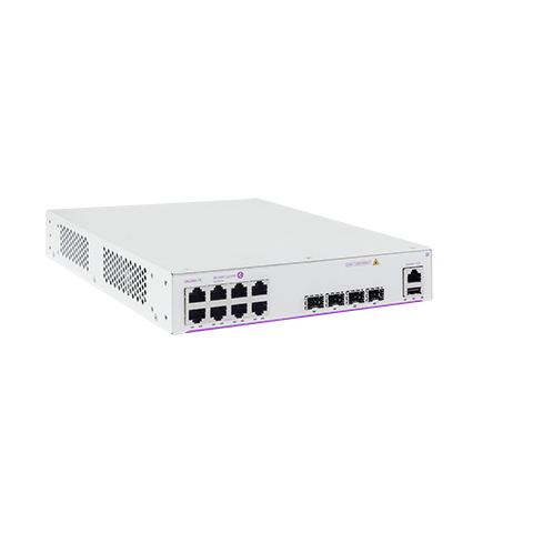 Fixed Gige 1ru 1/2 Chassis Websmart+ 8 Rj-45 10/100/1g Baset 4 Fixed Sfp (1g) Uplink Ports