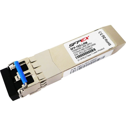 10 Gigabit Optical Transceiver Sfp+ Supports Multimode Fiber Over 1310nm Wavelength Nominal
