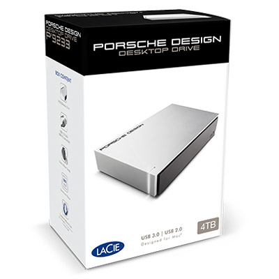 Lacie Porsche Design Desktop Drive 8TB USB 3.0 3.5in