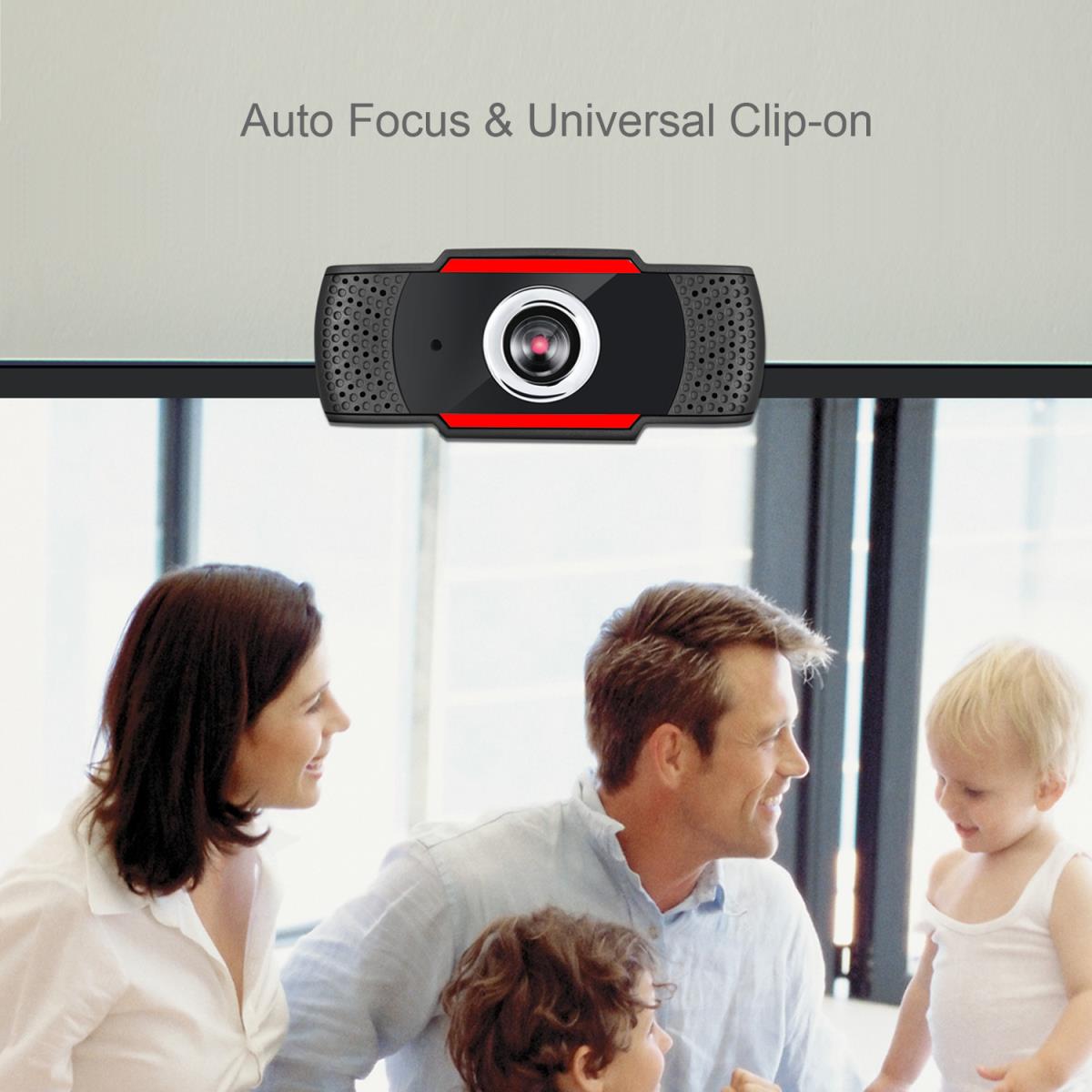 Cybertrack H3 720p USB Webcam With Built-in Microphone