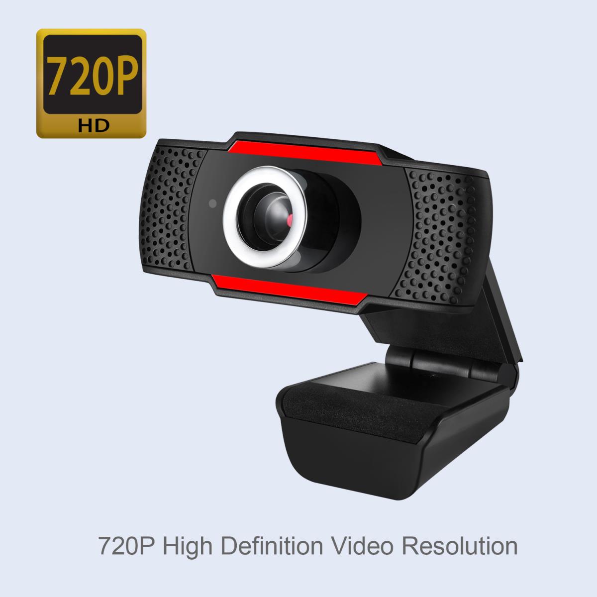 Cybertrack H3 720p USB Webcam With Built-in Microphone