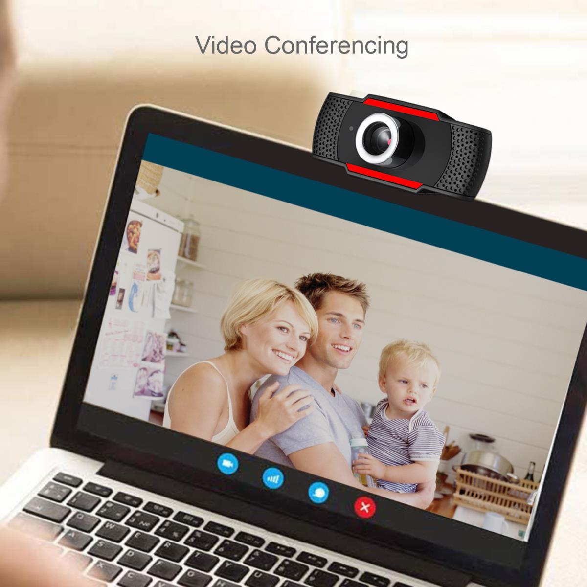Cybertrack H3 720p USB Webcam With Built-in Microphone