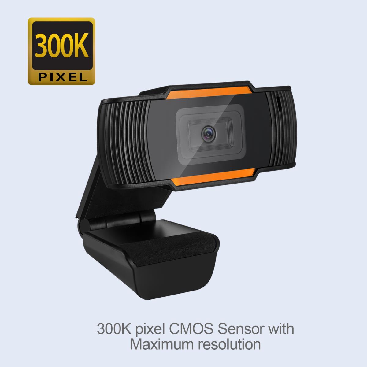 Cybertrack H2 480p USB Webcam With Built-in Microphone