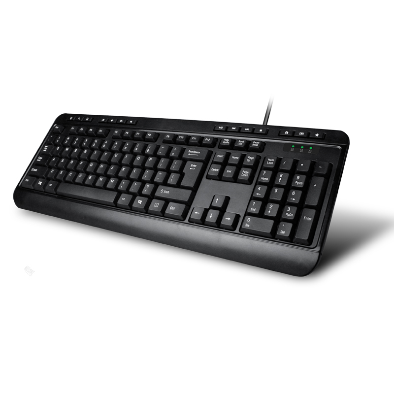Adesso Akb-132cb Keyboard USB Qwerty Us English Black