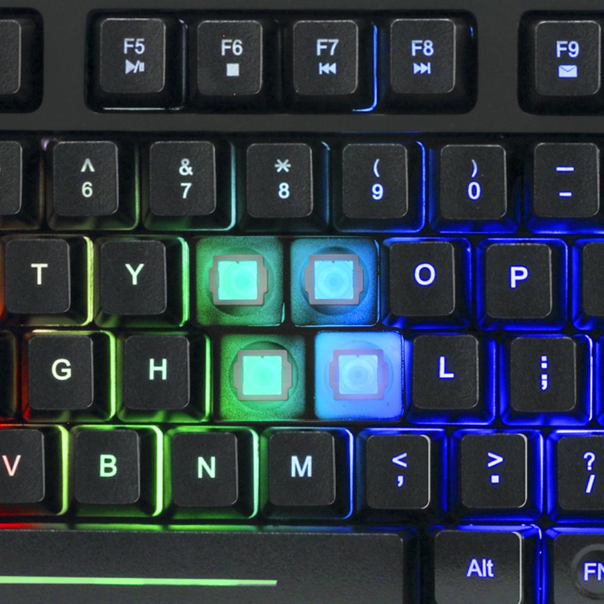 Akb-138eb Gaming Illuminated Keyboard