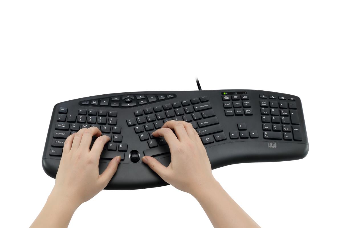 Akb-160ub Ergonomic Desktop Keyboard