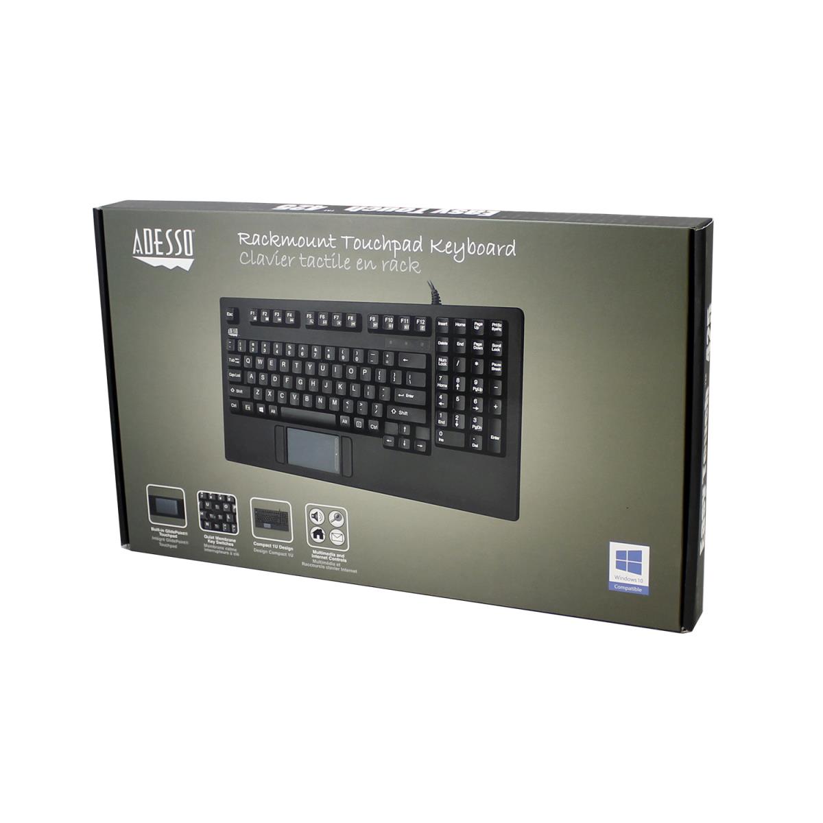 Akb-425ub Easytouch 425ub-mrp . Touchpad Keyboard For Rackmount
