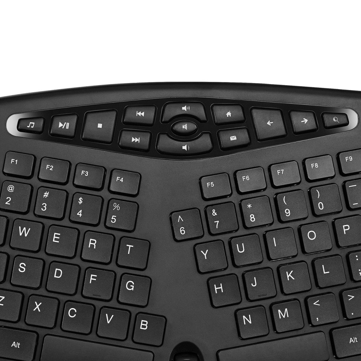 Wkb-1600cb Wireless Slim Ergo Keyboard And Mouse Combo