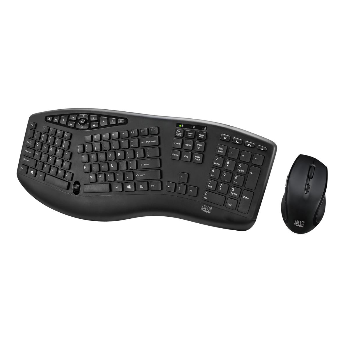 Wkb-1600cb Wireless Slim Ergo Keyboard And Mouse Combo