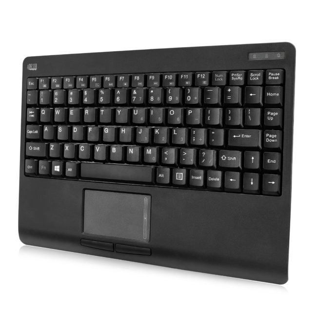 Wkb-4110ub Wireless Slim Keyboard With Built-in Touchpad