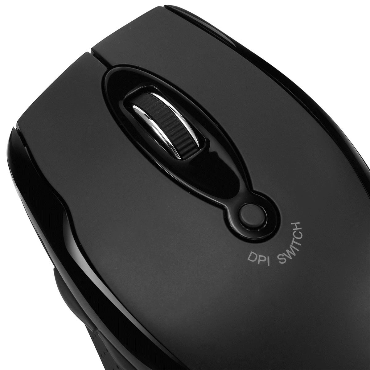 Imouse M20b Wireless Ergonomic Optical Mouse (black)