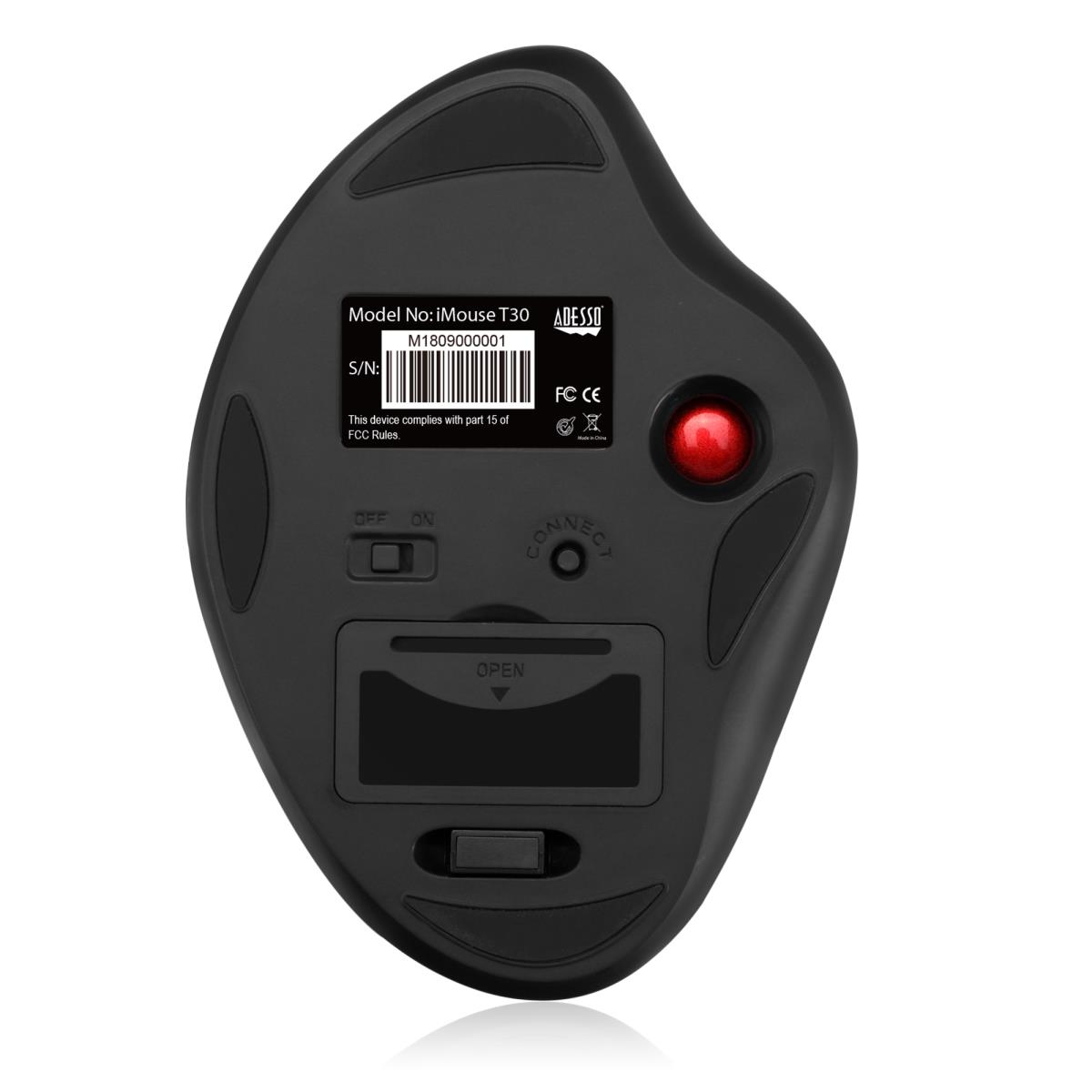 Imouse T30 Wireless Ergonomic Programable Desktop Trackball