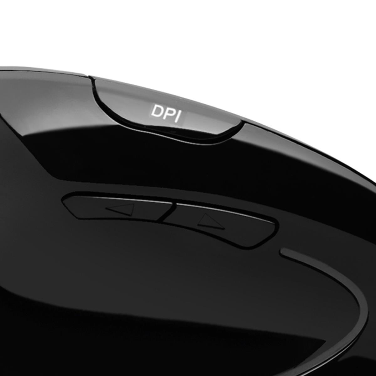 Imouse E9 Wired Left-handed Vertical Ergonomic Optical Mouse