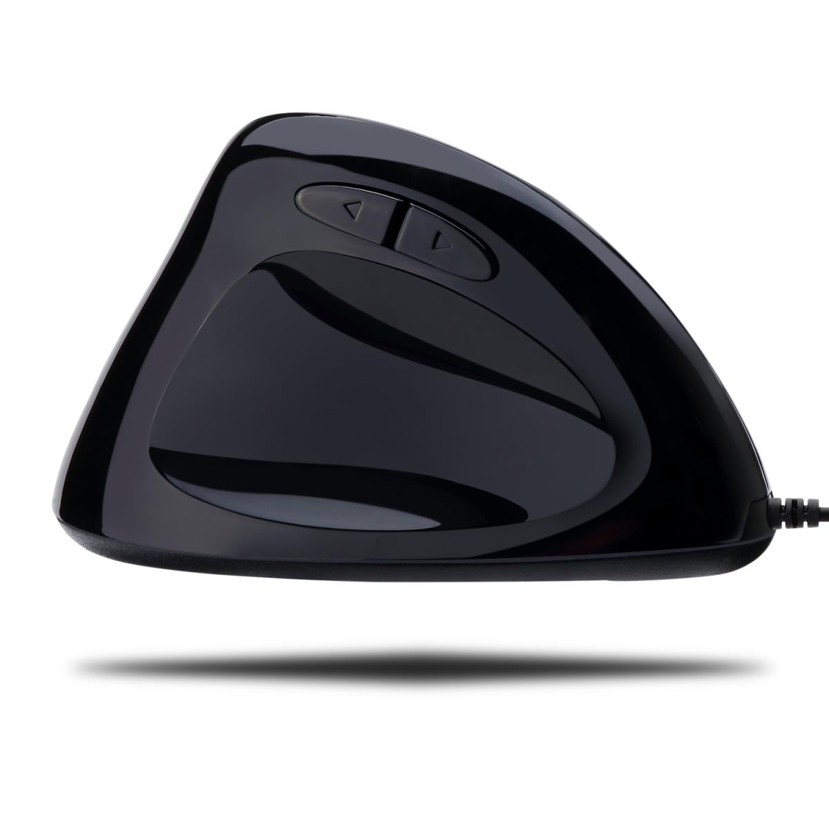 Imouse E7 Left-handed Vertical Ergonomic Programable Gaming Mouse With Adjustable Weight