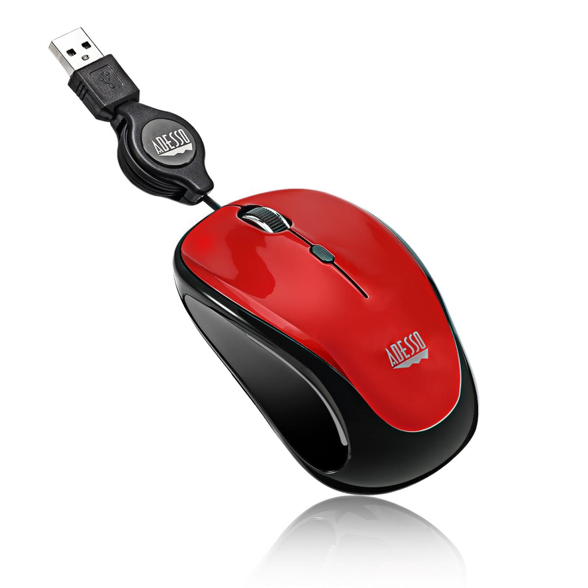 Imouse S8r Retrackable Nano Mouse (red)