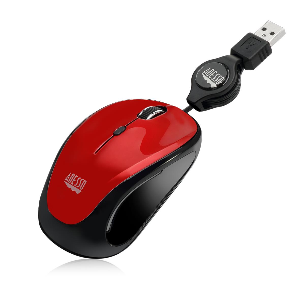 Imouse S8r Retrackable Nano Mouse (red)