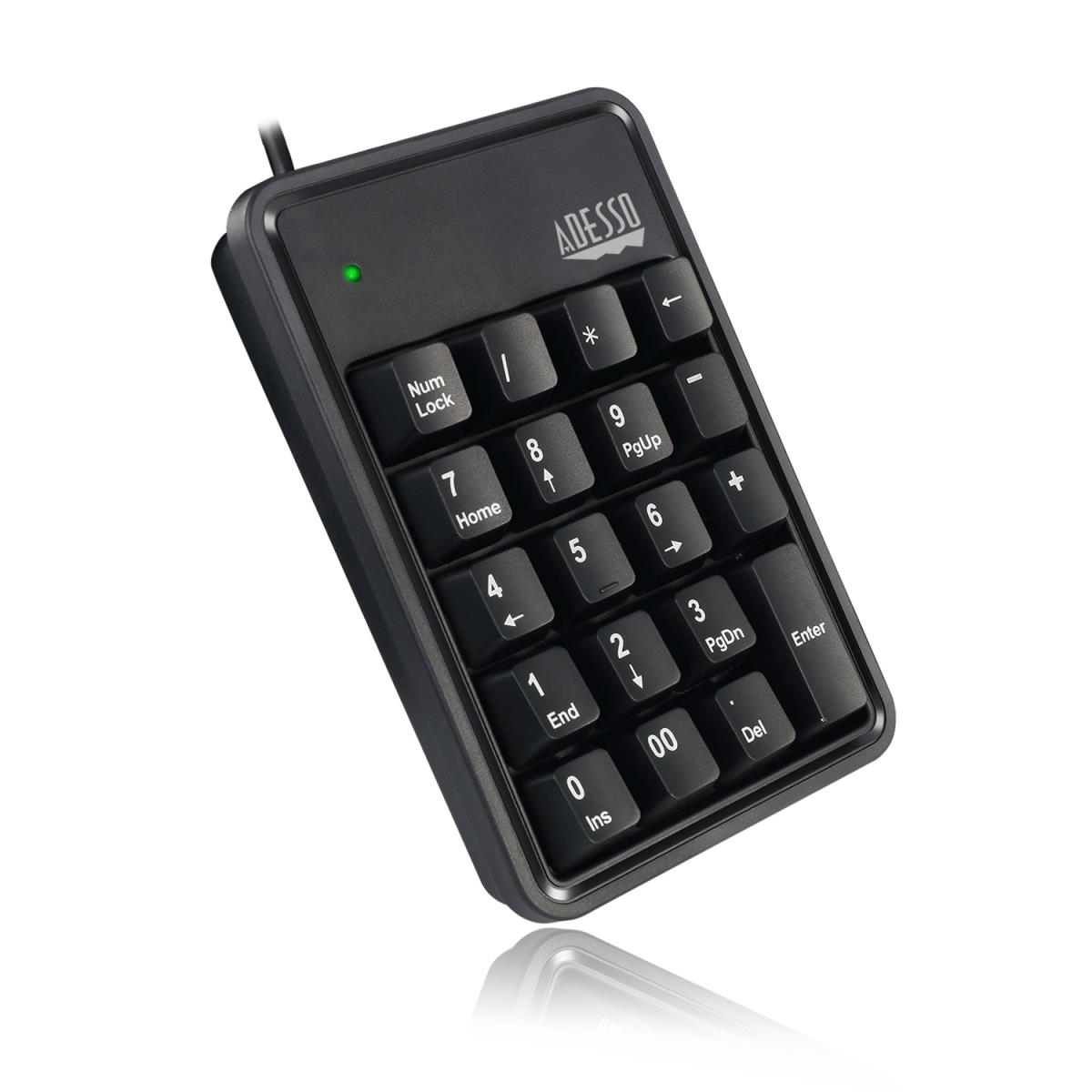 Akb-600hb 19-key Mechanical Keypad With3-port USB Hub