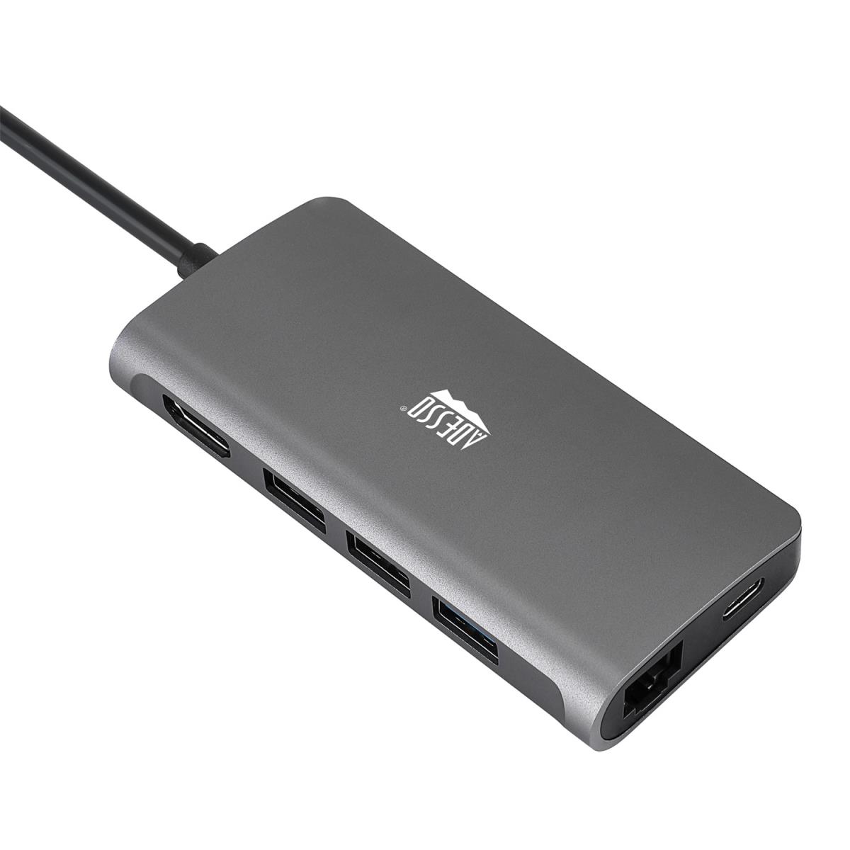 8 In 1 USB-c Multiport Docking Station