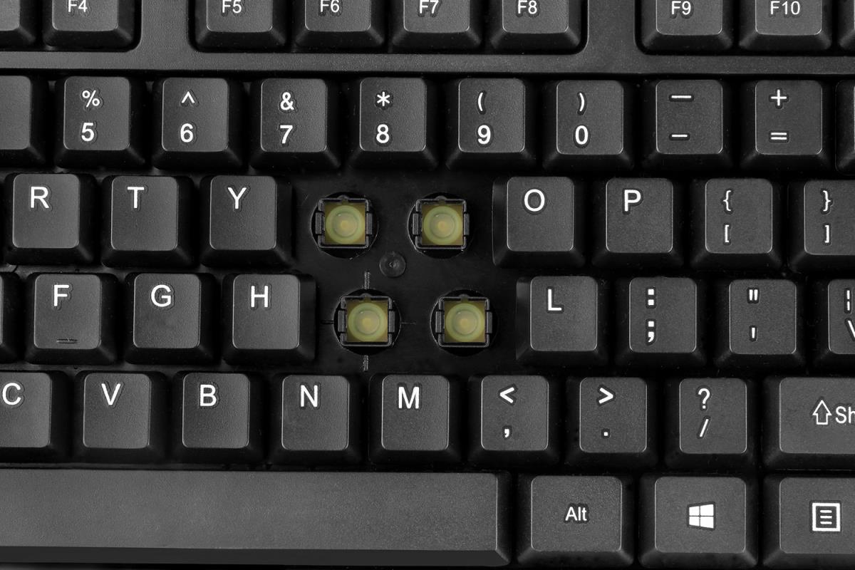 Keyboard Wkb-1320cb Rf Wireless Qwerty Black