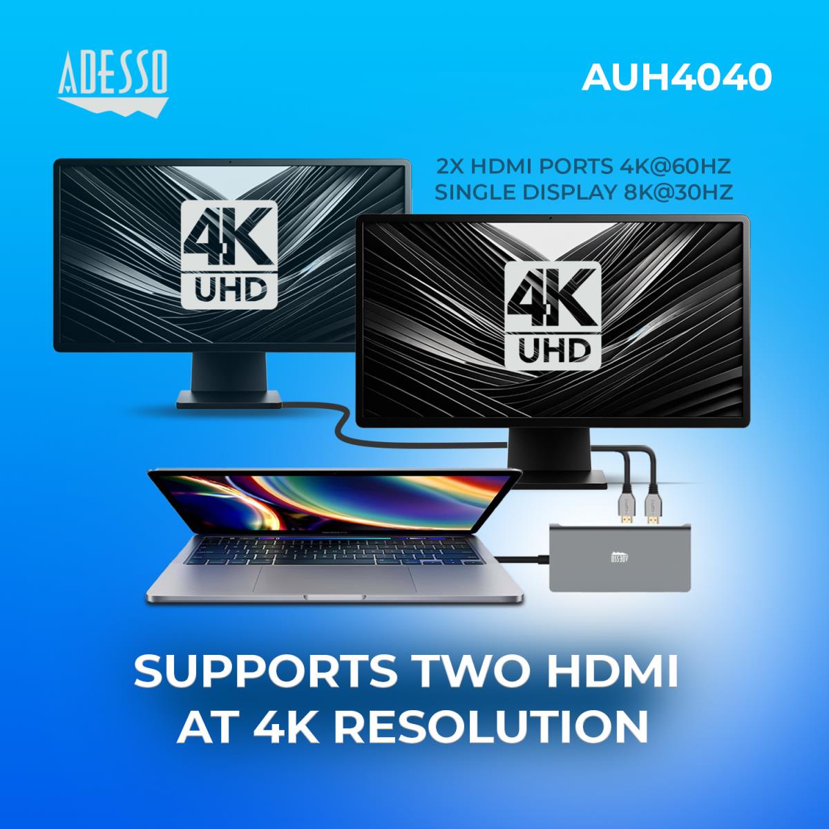 Docking Station 9-in-1 USB-c Multi-port
