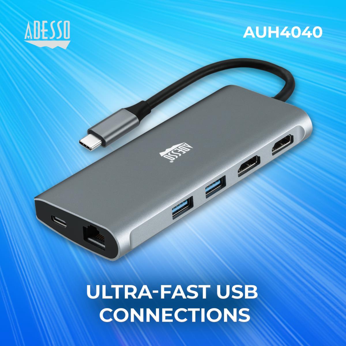 Docking Station 9-in-1 USB-c Multi-port