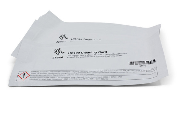 Cleaning Card Kit For Hc100 (qty10)
