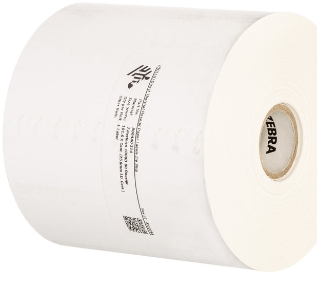 Z-perform 1000d 80 Receipt 51mm 100m C-25mm Box Of 12