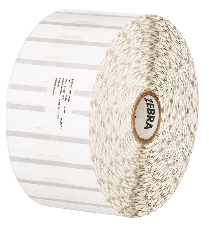 Jewelry 8000d 2.20in X 0.50in Thermal Butterfly Without Flaps, 3510lpr 6 Roll Pack