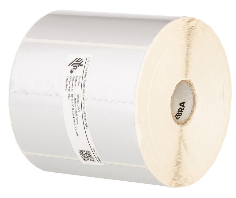 Z-ultimate 3000t Silver102 X 51mm 1370 Label / Roll C-25mm Box Of 12