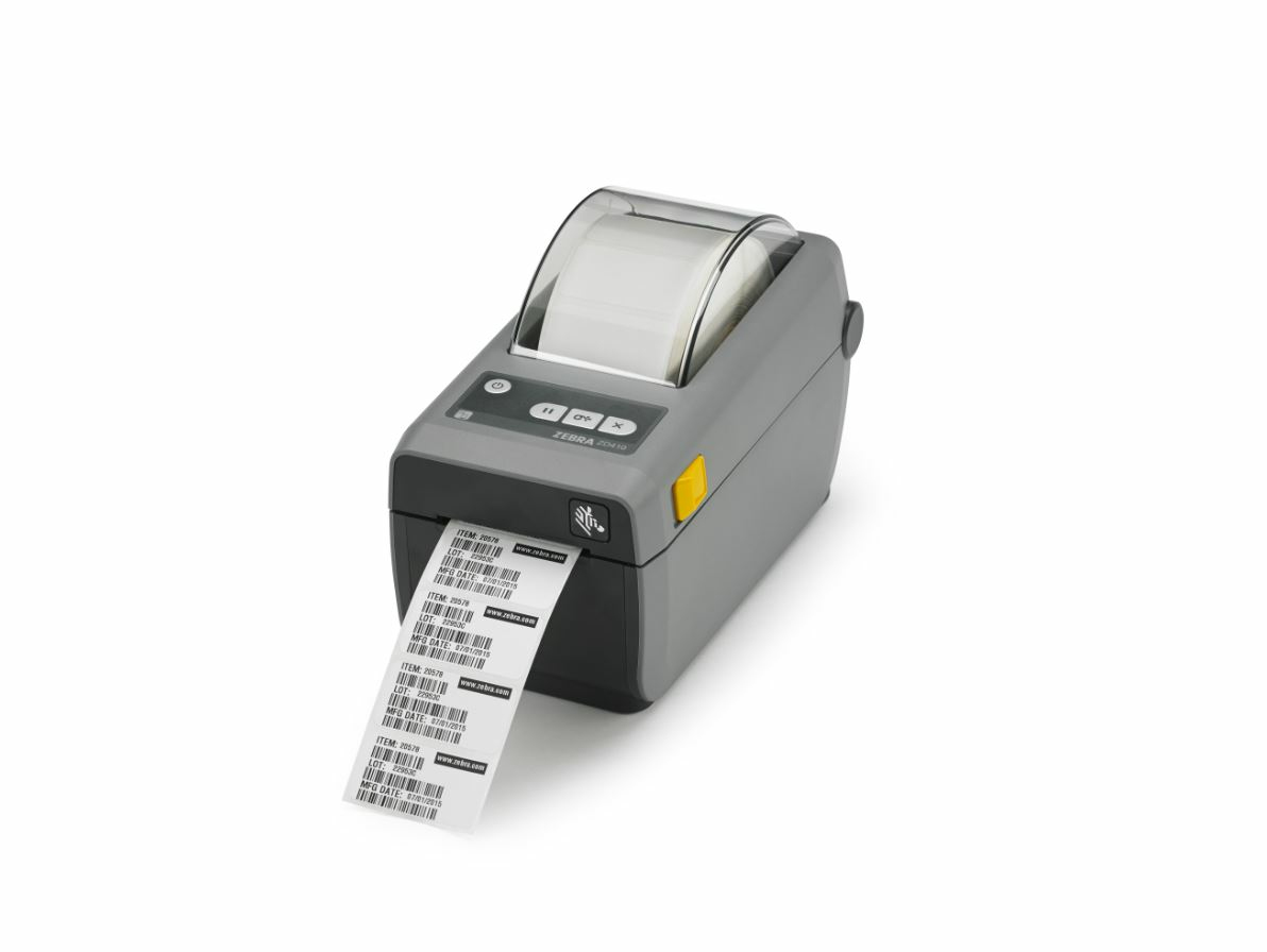 Zd410 - Direct Thermal - 56mm - 300dpi - USB And Wi-Fi And Bluetooth