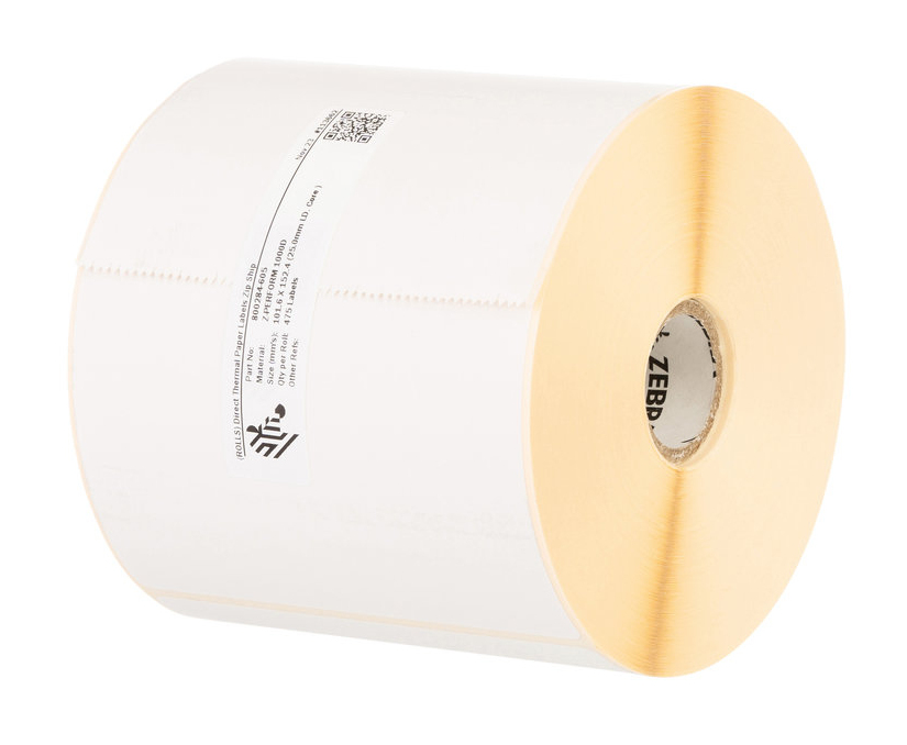 Z-perform 1000d Label Paper Direct Thermal 51x32 25mm Uncoated Permadhesive Box Of 24