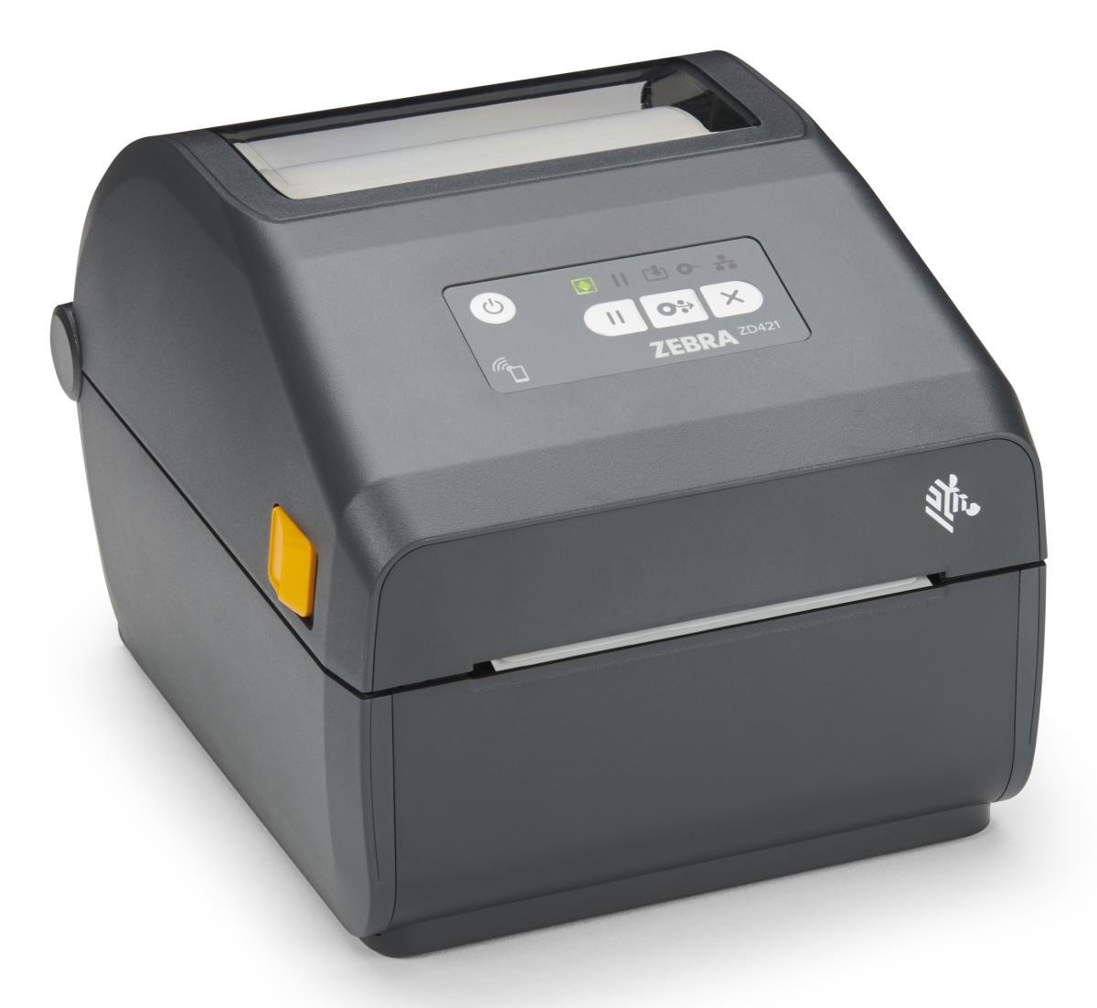 Zd421 - Direct Thermal - 104mm - 203dpi - USB And Wifi And Bluetooth With Tear Off And Modular Connectivity Slot