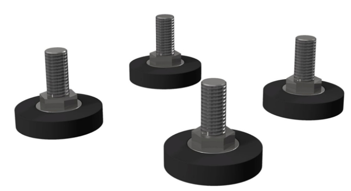 Static Feet For Racks Set Of 4
