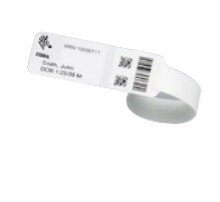 Z-band 25.4 X 201.6mm Wristband Infant Coated  25.4mm Core  Box Of 6