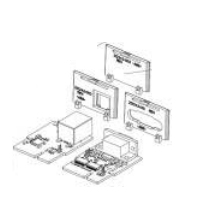 Kit Rear Bezels And Wi-Fi Bezel For Zd421t Standard
