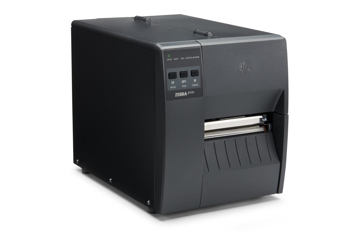 Zt111 - Thermal Transfer - 104mm - 300dpi - USB And Serial And Ethernet With Tear Eu / Uk Cord