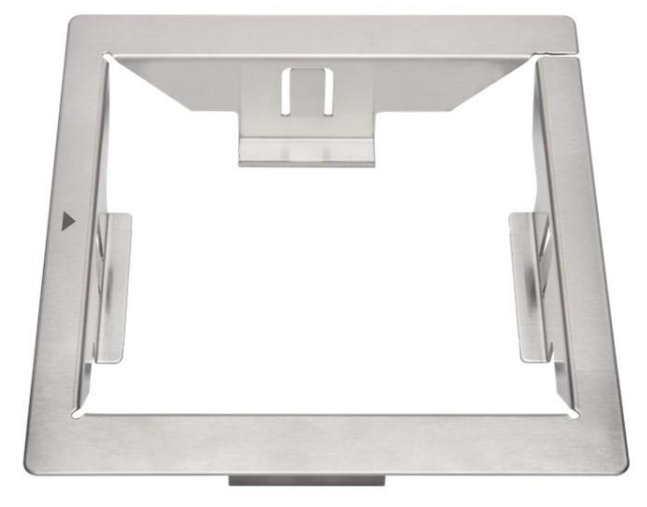 Bucket Mount - In-counter Flush  Mount - Sp72-h Compatible - Easy Replacement Installation - Silver