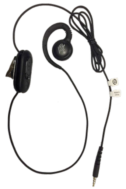 Headset  - Ptt Voip - 3.5mm Wired - With Rotating Ear