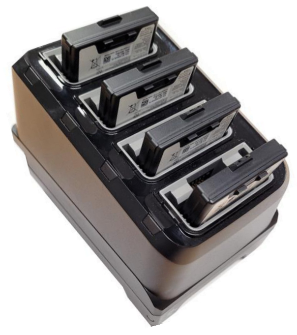 Spare Battery Charger  - 4 Rfid Batteries 2400mah - For Ws50