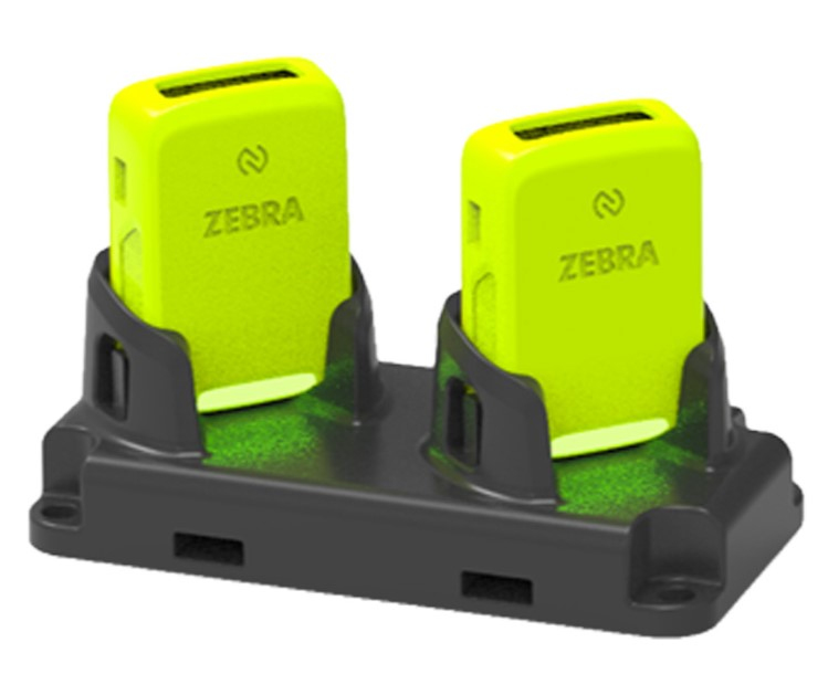 Rs2100 2-slot Scanner Charger Allows Charging Of 2 Rs2100 Wearable Scanners. Requires Ac Power