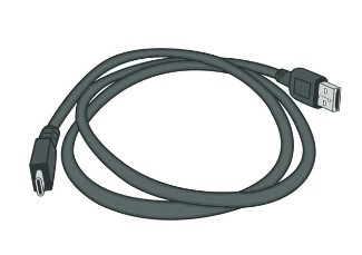 Cable - USB-c - USB-a  - 2m