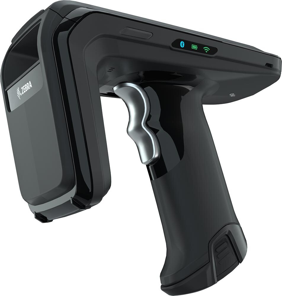 Rfd40 Premium Plus Sled: Standard Range Circular Polarized Antenna Uhf Rfid Bluetooth Wifi Gun (rfd4031-g10b700-in)