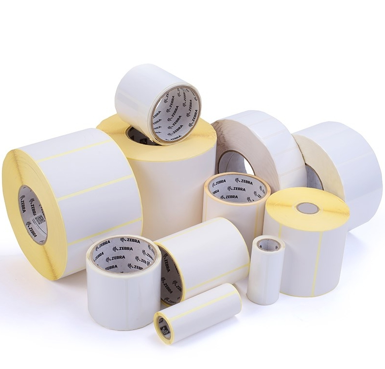 Z-perform 1000t 70 X 32mm Uncoated Permanent Adhessive 76mm Core Removable Box Of 8
