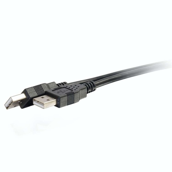 USB A Male To A Male Cable Black 1m