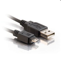 USB 2.0 A Male To Micro-USB B Male Cable 1m