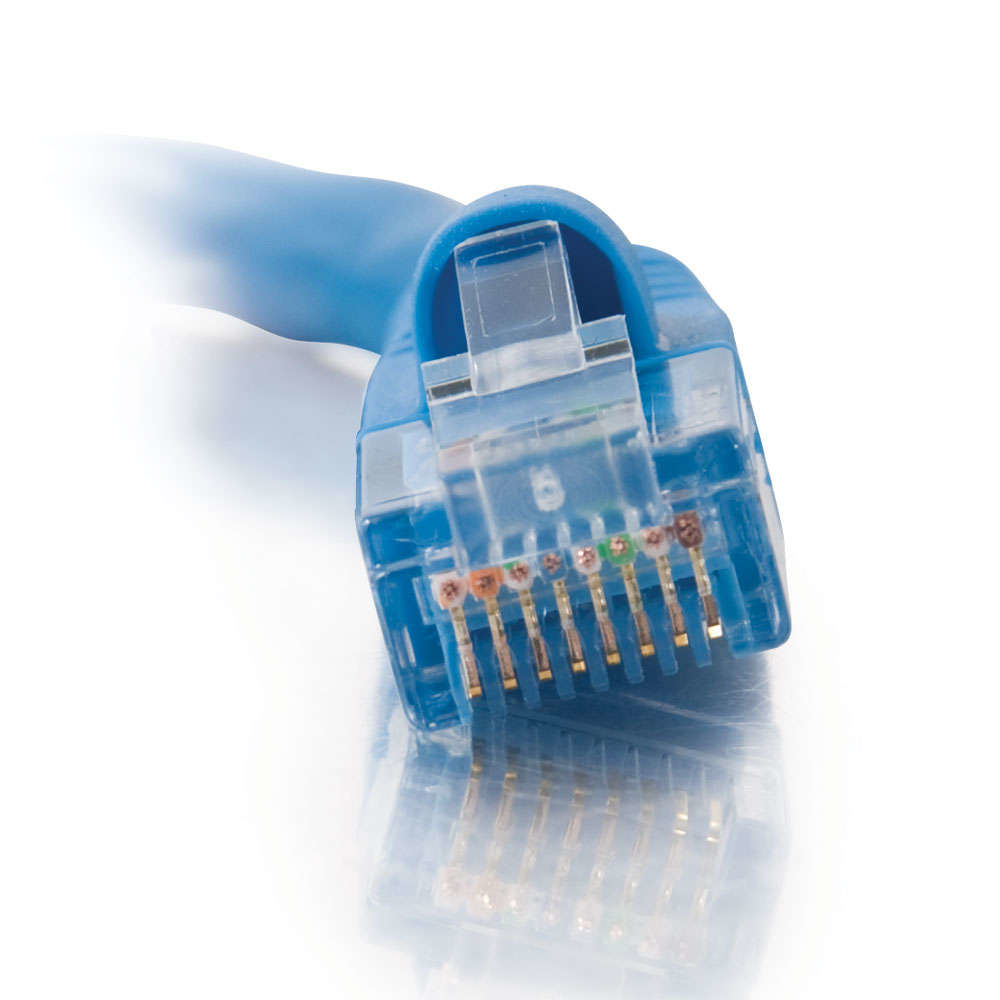 Patch cable - Cat 5e - Utp - Snagless - 50cm - Blue