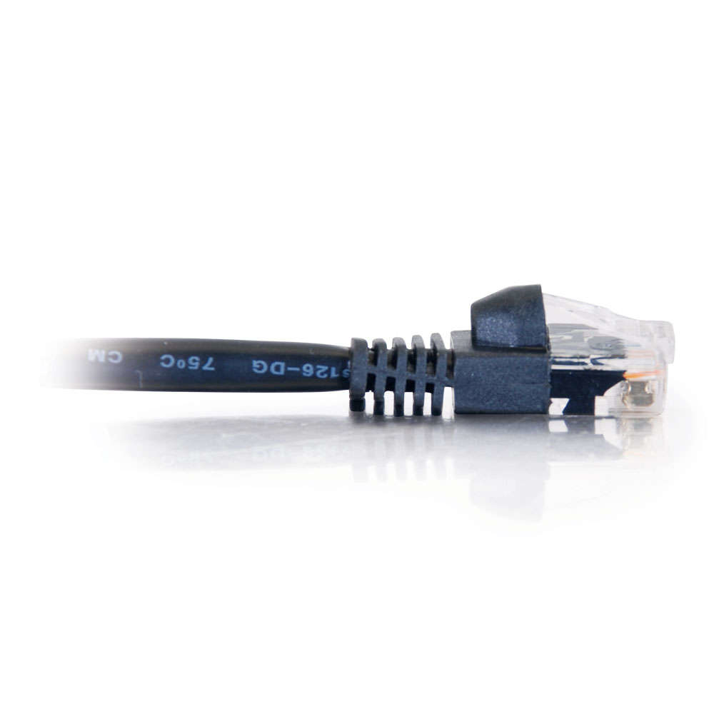 Patch cable - Cat 5e - Utp - Snagless - 2m - Black